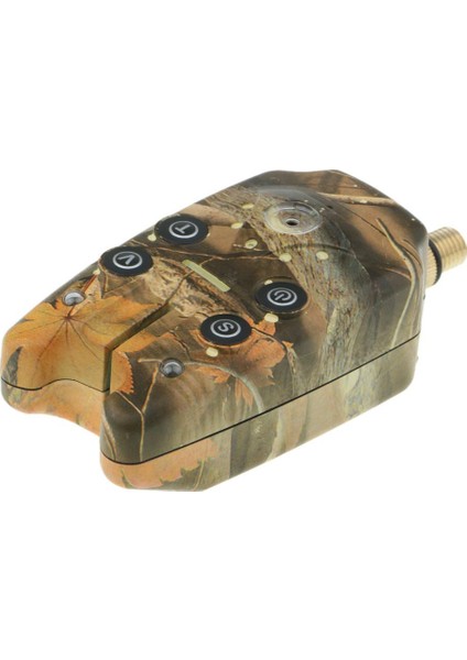 Balıkçılık Isırığı Alarm Göstergesi Ses Işık Alarm Olta Tutucu Kamuflaj (Yurt Dışından)