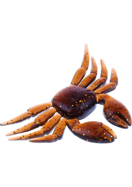 5 Adet Yumuşak Balıkçılık Cazibesi 3D Yem Sahte Lure Balıkçılık Brown Mücadele (Yurt Dışından) modelleri