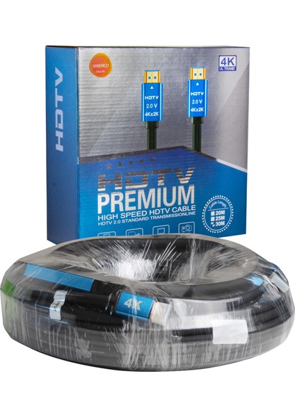 23264 HDMI Kablo Gold 2.0V 2k 4K Hdtv Filtreli 30MT SE-30M4K fiyatları