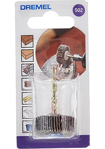 502 Taşlama Diski, 9,5 Mm, 80 Kumlu Taşlamalar