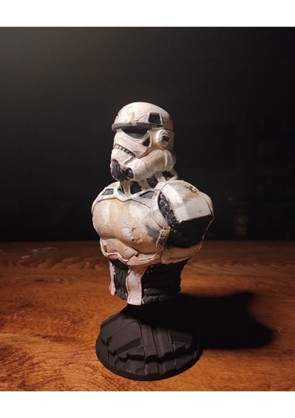 Star Wars Stormtrooper (19CM) Dekoratif Büst Heykel Figür Biblo fırsatları