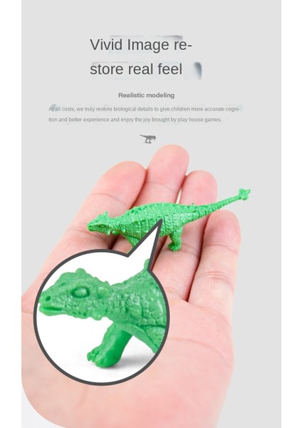 24 Adet Dinozor Jurassic Küçük Boy Simülasyon Dinozor Modeli Oyuncak (Yurt Dışından)