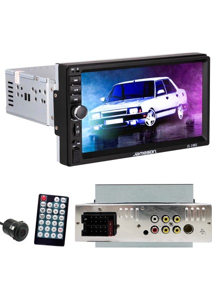 Double Teyp 7 4X45W Mirrorlink Bt/Usb/Sd/Fm/Aux Kamera Hediye Tofaş Seri Jameson Js-1981