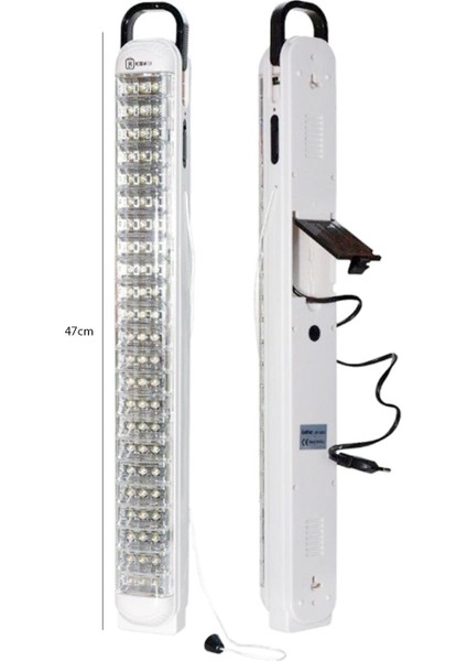 Işıldak Şarjlı 69LED 3200MAH Silver Toss ST-715