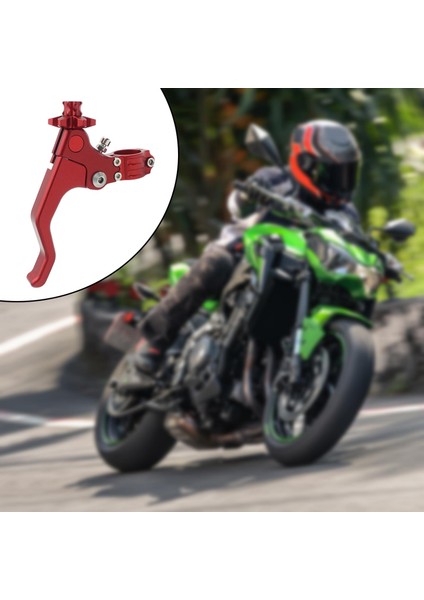 Evrensel Dublör Debriyaj Kolu 22MM 7/8 Inç Honda KX500 KX250F SV1000 Kırmızı Için Fit (Yurt Dışından) modelleri