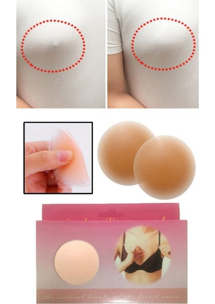 Silikon Göğüs Ucu Kapatıcı Silikon 2 Li Nipple Ped