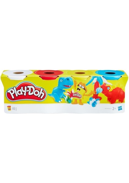 Play Doh 4 Renk Oyun Hamuru