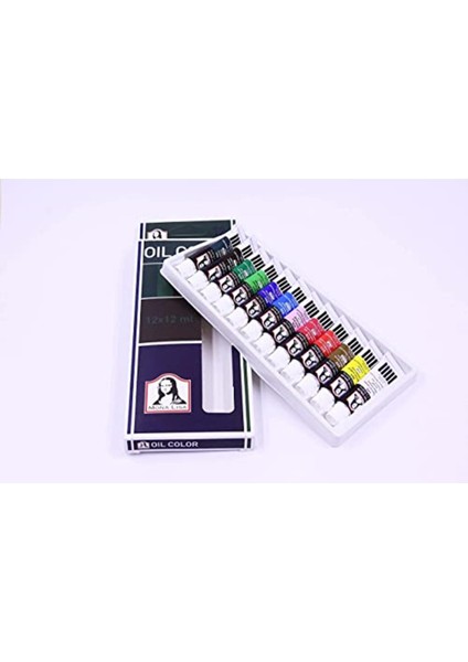 Monalisa Yağlı Boya 12X12 ml Tüp Spor Oyuncakları
