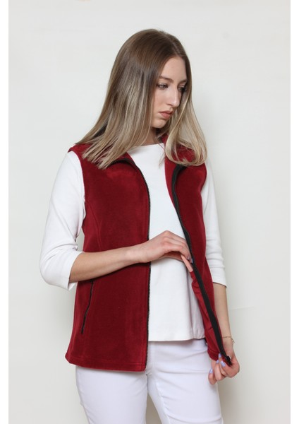 Kadın Polar Yelek modelleri