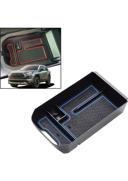 Araba Iç Temizleyici Kartları Organizatör Toyota Rav4 2019-2020 Toyota Mavi Için Fit (Yurt Dışından) modelleri