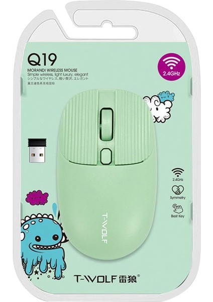 Q19 1000 Dpı 2.4 Ghz Kablosuz Mouse