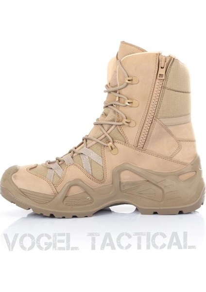 M1491 Vogel Tactical Fermuarlı Bej Askeri Bot No: 41