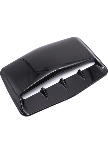 Evrensel Araba Hood Havalandırma Havalandırma Kapağı Hava Akış Emme Kapağı Araba Siyah Için Fit (Yurt Dışından)