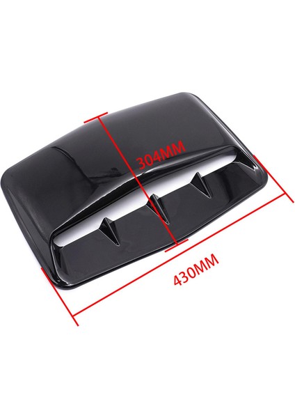 Evrensel Araba Hood Havalandırma Havalandırma Kapağı Hava Akış Emme Kapağı Araba Siyah Için Fit (Yurt Dışından) fiyatları