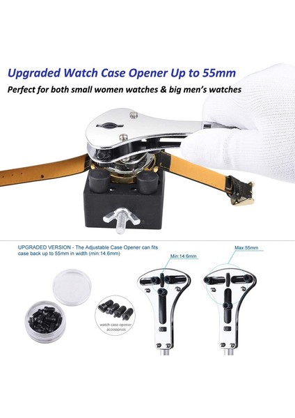 Watch Band Kayışı Bağlantı Pimleri Sökücü Onarım Aracı Seti (Yurt Dışından) fırsatları