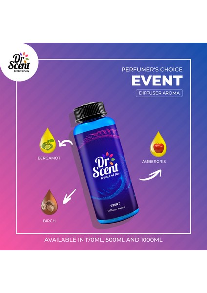 Dr Scent Koku Makinesi Event Kokusu 500 ml