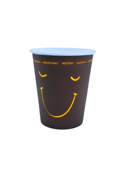 Smile Desenli 7 oz Karton Bardak 1000'li