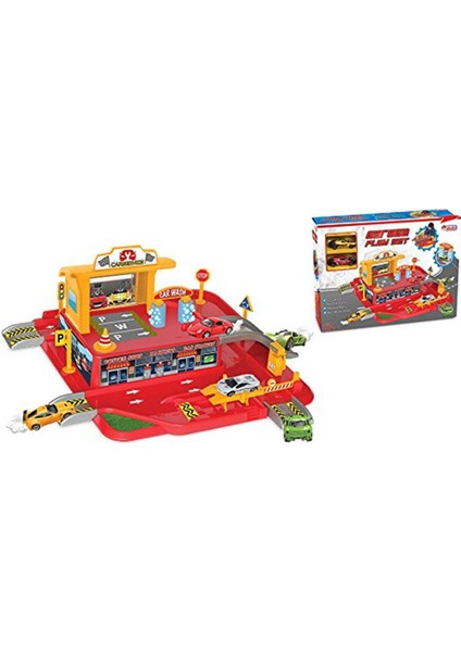 Dede - 1 Katlı Garaj Oyun Seti (Fentoys 03066) Oyun Setleri