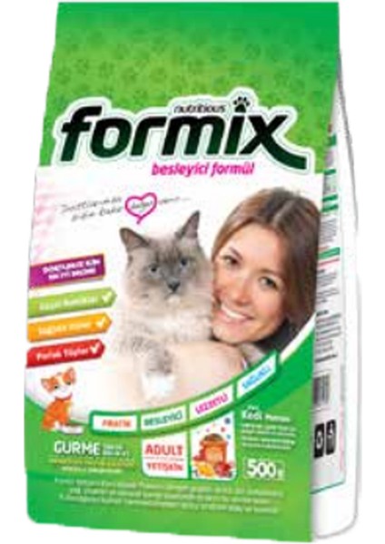 Formix Gurme Yetişkin Kuru Kedi Maması 500 gr