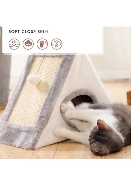 Kedi Tırmanma Oyuncağı - Gri (Yurt Dışından) modelleri