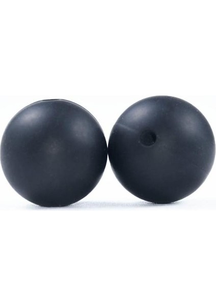 100 Adet 15Mm Silikon Yuvarlak Gevşek Boncuk Dıy Hemşire Hediye Yuvarlak Silikon Boncuk Diş Kaşıyıcı Kolye Için (Yurt Dışından)