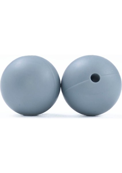100 Adet 15Mm Silikon Yuvarlak Gevşek Boncuk Dıy Hemşire Hediye Yuvarlak Silikon Boncuk Diş Kaşıyıcı Kolye Için (Yurt Dışından)