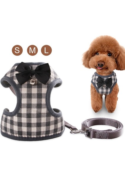 Köpek Yelek Koşum Seti -Siyah (Yurt Dışından)
