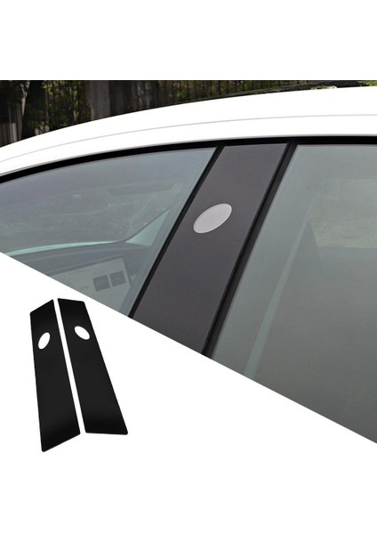 2 Parça Pencere B Sütun Kapak Trim Sticker Merkezi Tesla Model 3 Mat Işık Için Fit (Yurt Dışından) fırsatları