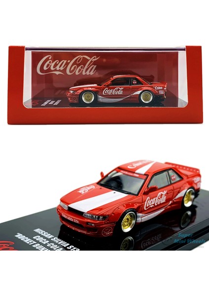 Nissan Silvia S13 V2 Rocket Bunny Coca Cola 1:64