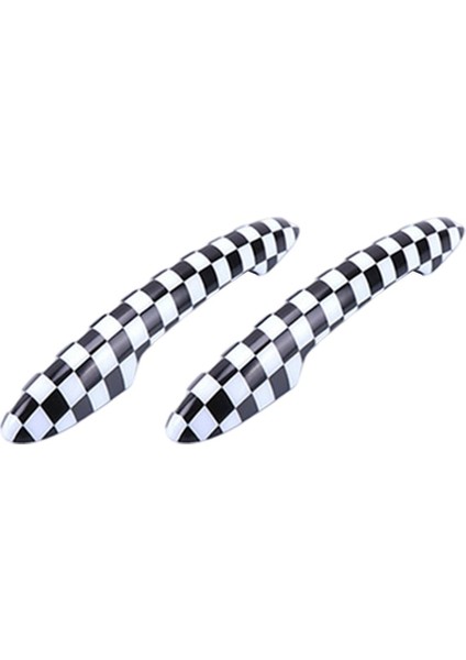 Araba Dış Kapı Kolu Kapak Trim Abs Mini Cooper R50 R53 R56 R59 Için Fit Siyah Beyaz (Yurt Dışından) modelleri