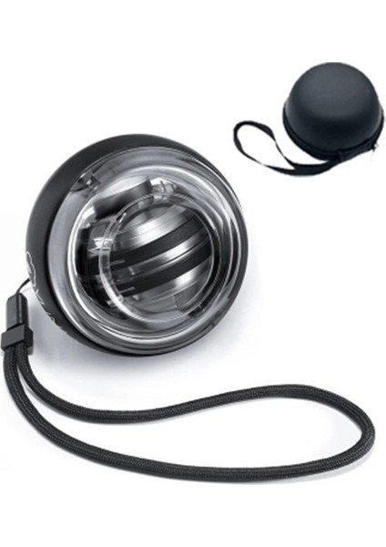 Xiaomi Yunmai Led Bilek Topu Trainer Relax Jiroskop Topu Kas Güç Topu Gyro Kol Egzersiz El Kavrama Egzersiz Ekipmanları | Elektrikli Bilekler (Siyah) (Yurt Dışından)