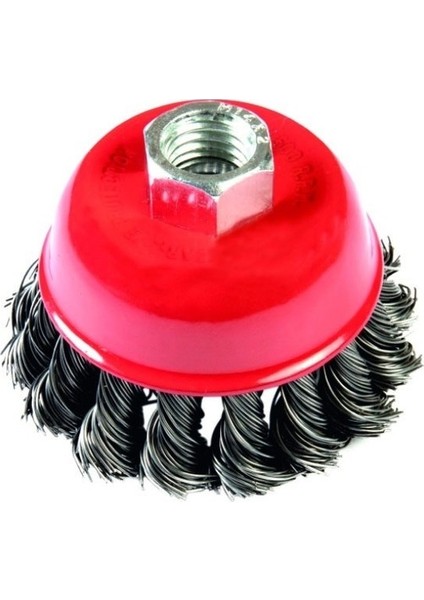 Burgulu Çanak Fırça 100 mm