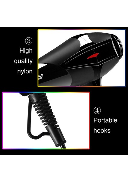 240 V Profesyonel 3200 W Saç Kurutma Makinesi Güçlü Güç Kuaför Salon Styling Araçları Sıcak / Soğuk Hava Bıçak Kurutucu 2 Hız Ayarı | Saç Kurutma Makineleri (Yurt Dışından)