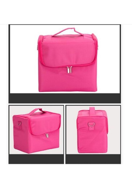 Kadın Lady Makyaj Kozmetik Kılıf Tuvalet Crossbody Çanta Seyahat Çanta Organizatör Saklama Kutusu Taşınabilir Güzel Bavul | Kozmetik Çanta Ve Davalar (Yurt Dışından) fiyatları