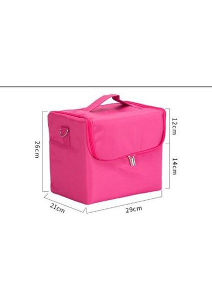 Kadın Lady Makyaj Kozmetik Kılıf Tuvalet Crossbody Çanta Seyahat Çanta Organizatör Saklama Kutusu Taşınabilir Güzel Bavul | Kozmetik Çanta Ve Davalar (Yurt Dışından) fırsatları