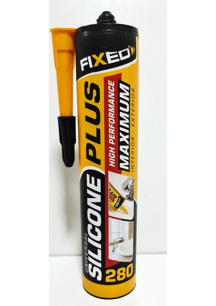 Fixed Şeffaf Silikon Sgs Fıxed Sılıcone/plus F-280 Şeffaf Silikon