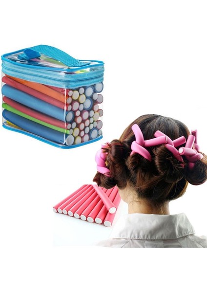 42 Adet Esnek Curling Çubuklar Sihirli Bigudi Çubuk Büküm Flex Saç Rulo 7 Boyutları Köpük Kullanımlıksız Isıtma Güvenli Styling Aracı | Saç Silindirleri (Yurt Dışından)