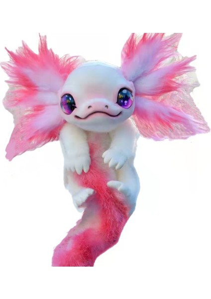 25 cm Efsanevi Elf Yaratık Peluş Oyuncaklar Kawaii Elf Yaratıklar Salamander Axolotl Peluş Bebek Oyuncakları Çocuklar Için (Yurt Dışından)