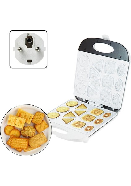 Mini Pasta Makinesi Quiche Maker Yapışmaz Ocak Elektrikli Kalbur Bisküvi Pişirme Makinesi Çok Fonksiyonlu Kahvaltı Baker | Waffle Makineleri (Yurt Dışından)