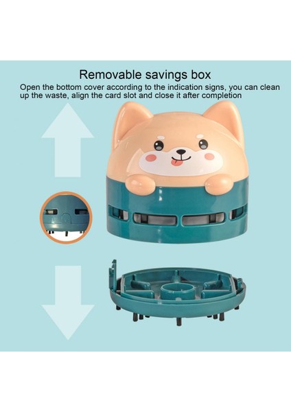 Mini Karikatür Hayvan Desen Şarj Edilebilir Kablosuz Süpürge Araba Klavye Elektrikli Süpürge El Usb Masaüstü Elektrikli Süpürge | Cihaz Temizleyicileri (Yeşil) (Yurt Dışından) modelleri