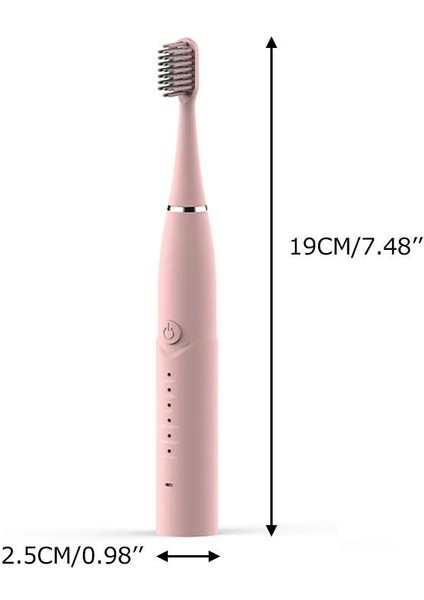 Güçlü Elektrikli Diş Fırçası Şarj Edilebilir Titreşim 28000 31000 / Min Ultrasonik Yıkanabilir Elektronik Su Geçirmez Diş | Elektrikli Diş Fırçaları (Yurt Dışından)