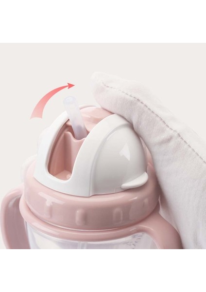 300 Ml Silikon Eğitim Sızdırmaz Bardaklar Süt Bebekler Su Biberon Saman Emme Kolları Içme Geniş Ağız İle | Şişeler (Mavi) (Yurt Dışından) indirimleri