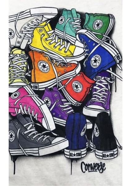 Converse Temalı Boyunluk Bandana No:53