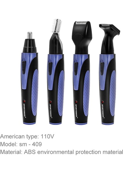 4ü 1 Arada Elektrikli Tıraş Makinesi Seti - Mavi (Yurt Dışından) modelleri