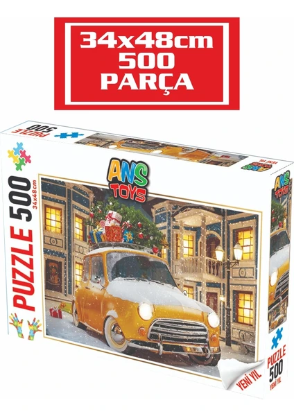 Ans Toys Puzzle Yeni Yıl 500 Parça (34 x 48CM)