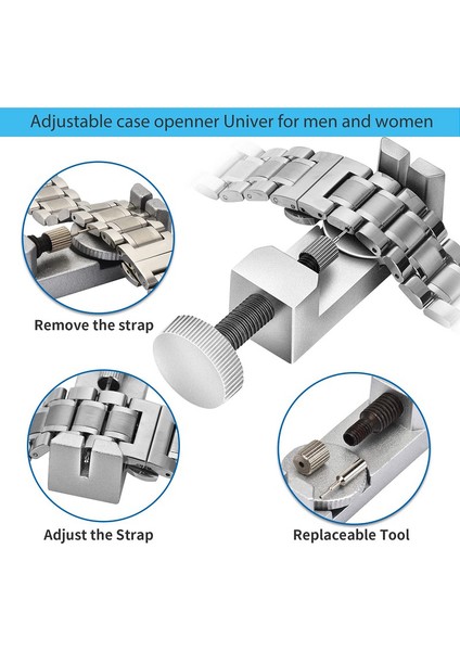 Saat Tamir Takımları Saatler Saat Bağlantısı Sökücü Kit ile Pil Değiştirme Alet Takımı (Yurt Dışından) fiyatları