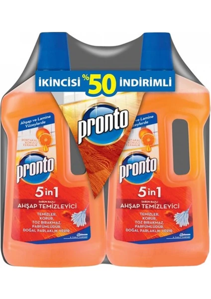 Ahşap Tem. Portakal 2'li Paket 750 ml