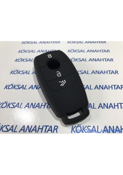 Mercedes-Benz Smart Anahtar Silikon Anahtar Kılıfı (Siyah Renk) fiyatları