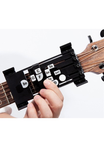 Gitar Yardım Eğitimi Öğrenme Sistemi Uygulama Yardımcısı Yeni Başlayanlar Black Öğretin (Yurt Dışından) indirimleri