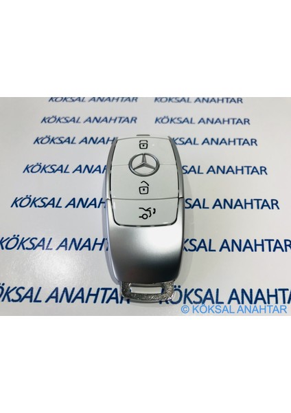 Mercedes-Benz Yeni Nesil Beyaz Renk 3 Tuşlu Smart Kumanda Kabı (A, B, C, Cla, Gla, Cls, E Serisi) fiyatları
